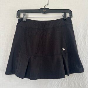 Black Stretchy Tennis Skirt with Built-in Shorts – Sz S – Great Condition